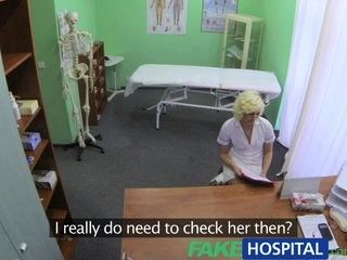 FakeHospital Naughty nurse heals patient with her tongue part 1